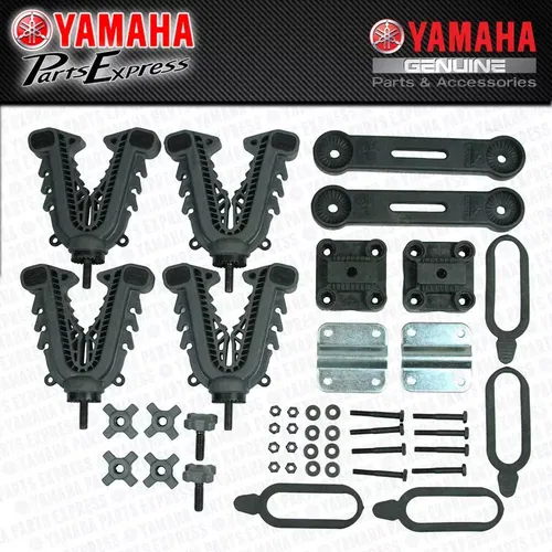 NEW YAMAHA ATV UTV TEK V-GRIP DOUBLE MOUNT RACK GRIZZLY KODIAK BIG BEAR TRACKER