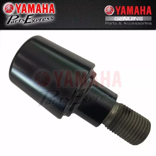 NEW YAMAHA HANDLEBAR/GRIP END MATTE BLACK POWDER COATED 51J-26246-01-00