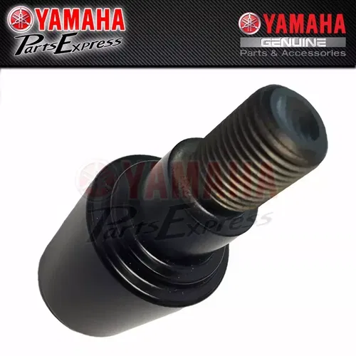 NEW YAMAHA HANDLEBAR/GRIP END MATTE BLACK POWDER COATED 51J-26246-01-00