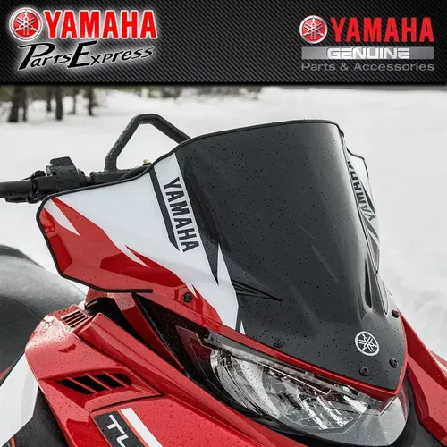 NEW YAMAHA LOW SPORT WINDSHIELD SIDEWINDER SRVIPER (RED) SMA-8JP96-11-RD