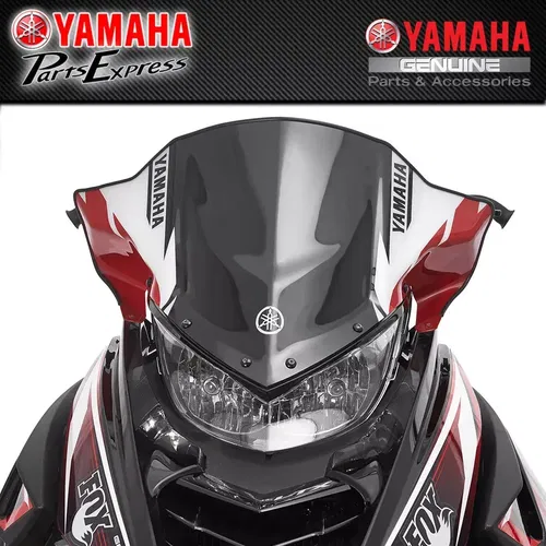 NEW YAMAHA LOW SPORT WINDSHIELD SIDEWINDER SRVIPER (RED) SMA-8JP96-11-RD