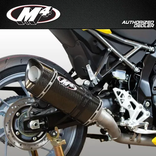 2023 - 2025 SUZUKI GSX-8S GSX-8R GSX 8R 8S M4 FULL EXHAUST SYSTEM CARBON MUFFLER