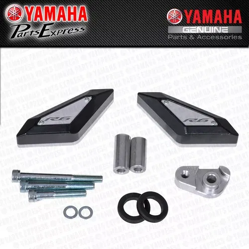 NEW 2017 - 2020 YAMAHA YZF-R6 YZFR6 SLIM DESIGN FRAME SLIDERS BN6-F11D0-V0-00