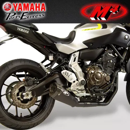 2015 - 2022 YAMAHA FZ-07 MT-07 XSR700 M4 BLACK FULL EXHAUST SYSTEM RM1 MUFFLER