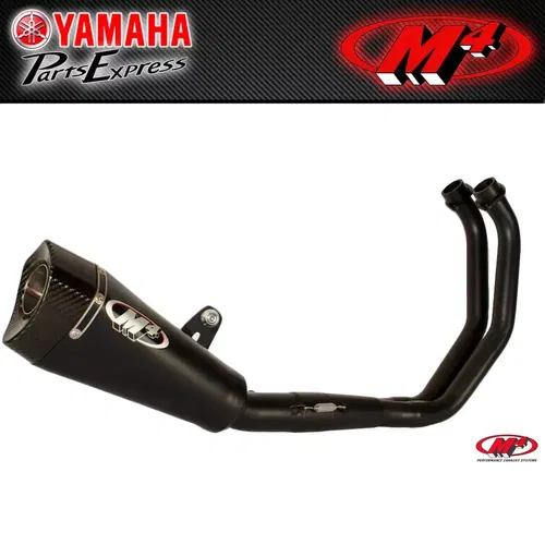 2015 - 2022 YAMAHA FZ-07 MT-07 XSR700 M4 BLACK FULL EXHAUST SYSTEM RM1 MUFFLER