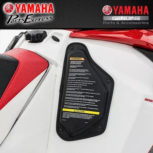 2017 - 2022 YAMAHA SIDEWINDER BTX LTX MTX STX XTX OEM BLACK CONSOLE KNEE PADS