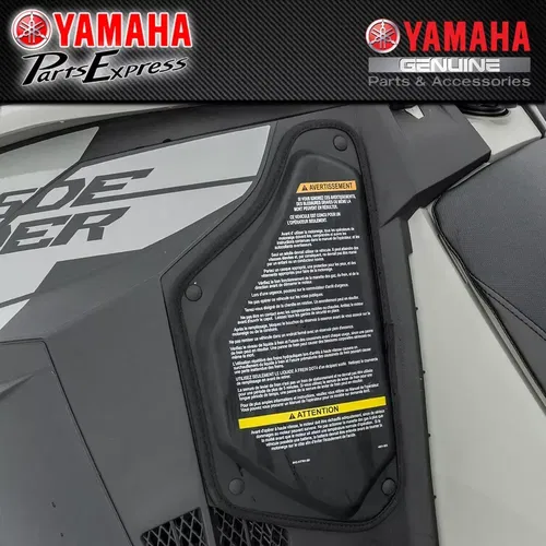 2017 - 2022 YAMAHA SIDEWINDER BTX LTX MTX STX XTX OEM BLACK CONSOLE KNEE PADS