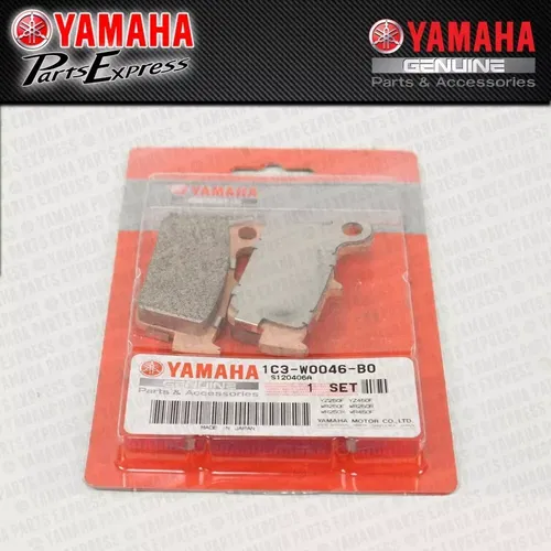 NEW 2006 - 2024 YAMAHA WR250F WR250R WR450F OEM REAR BRAKE PADS 1C3-W0046-B0-00