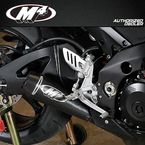 NEW 2007 2008 SUZUKI GSXR GSX-R 1000 GSXR1000 M4 BLACK GP SLIP ON EXHAUST