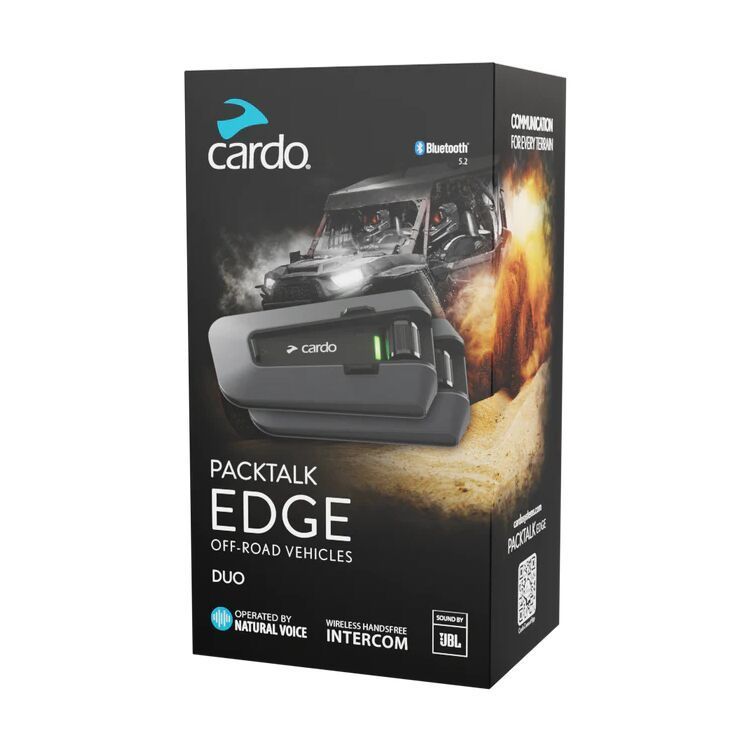 Cardo PackTalk Edge ORV Edition Headset - Duo Pack