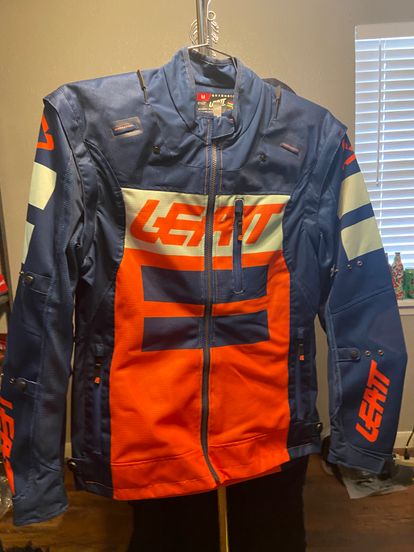 Leatt 4.5 X-Flow Enduro Jacket Orange Medium