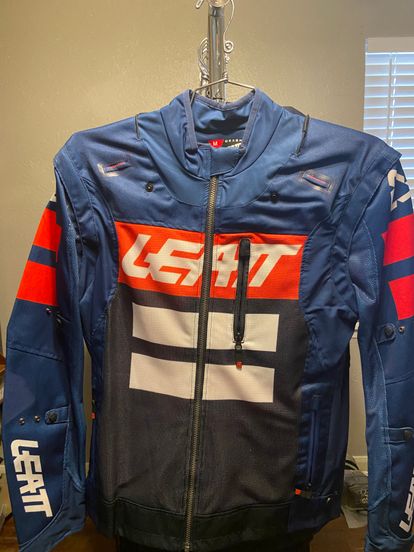 Leatt 4.5 X-Flow Enduro Jacket Blue Medium