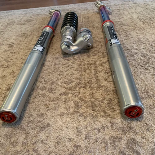 WP Xact Pro Forks With WP 6500 Kit & Shock With Full AEO Revalve