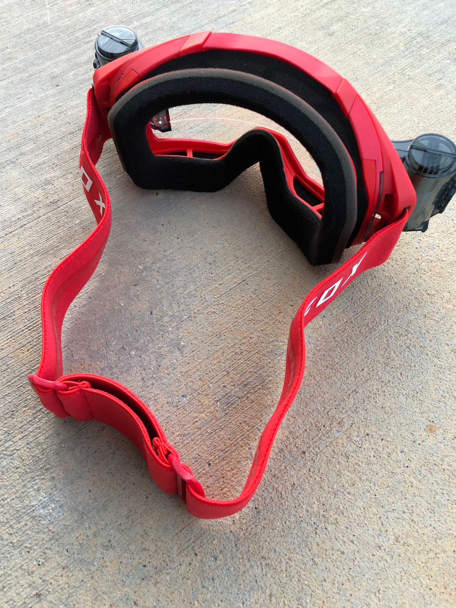 Supreme Honda Fox Racing Vue Goggles Red