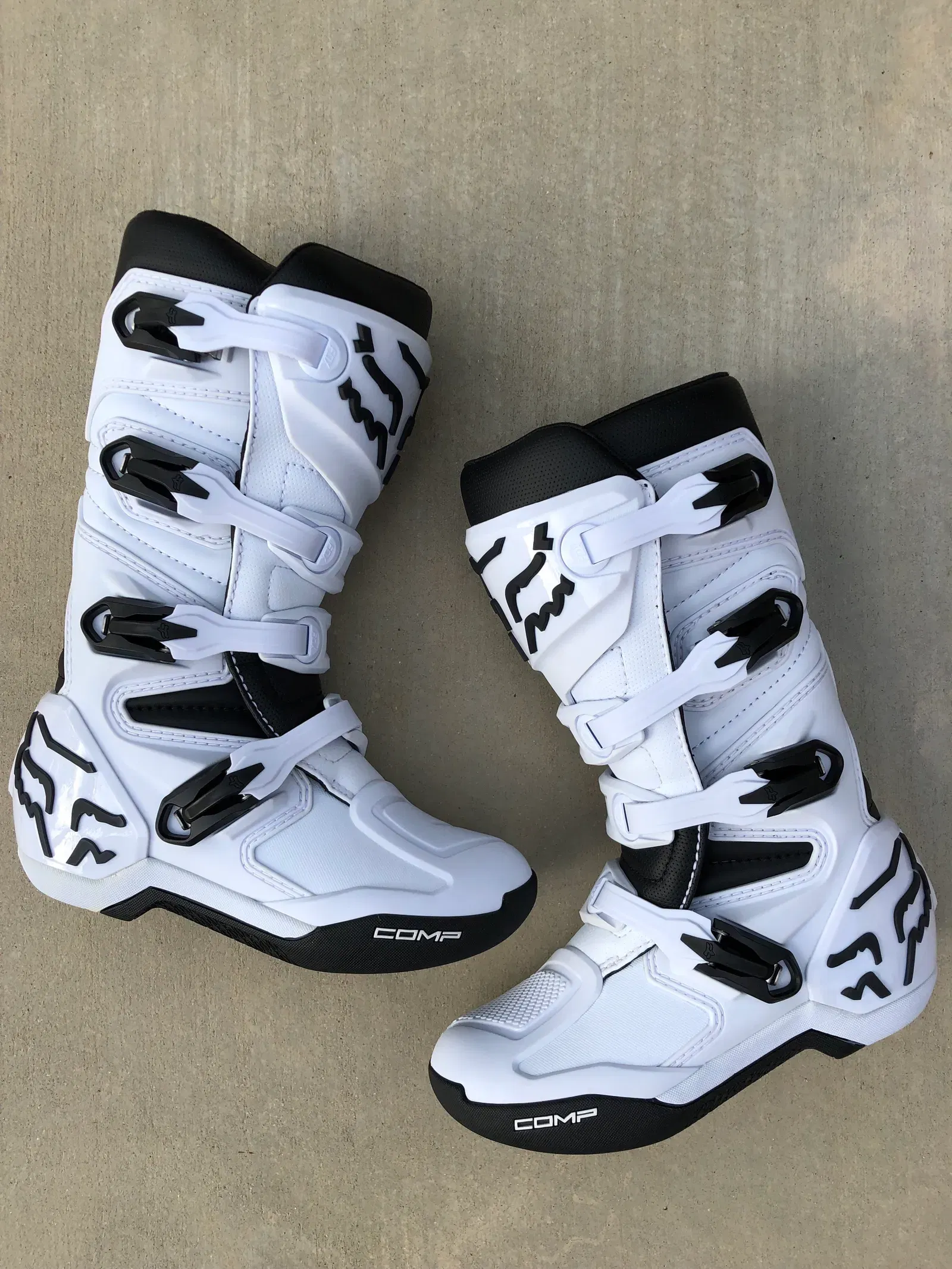 White fox 2024 motocross boots