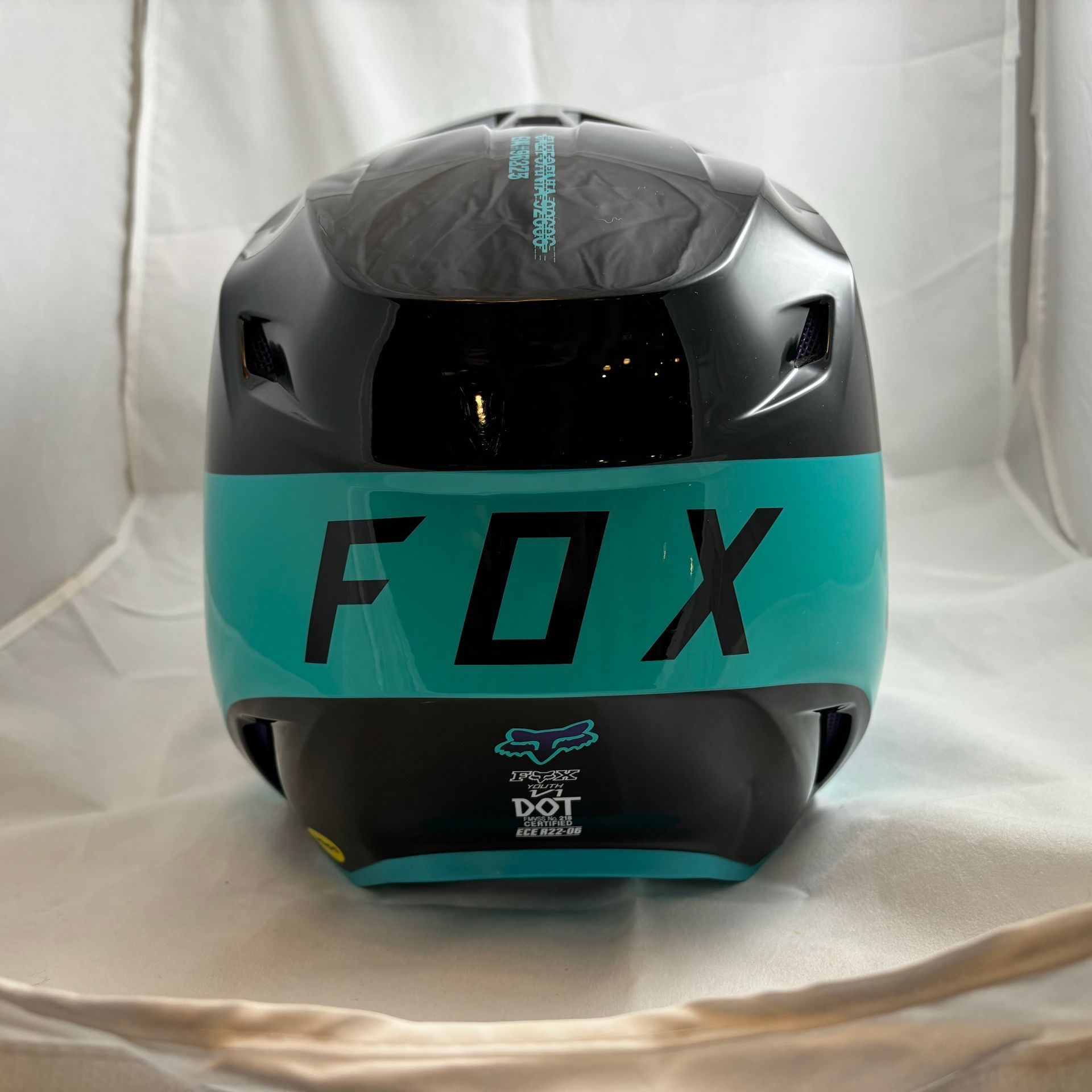 Fox Racing V2 Dier Helmet Replacement Visor/Peak Dark Indigo