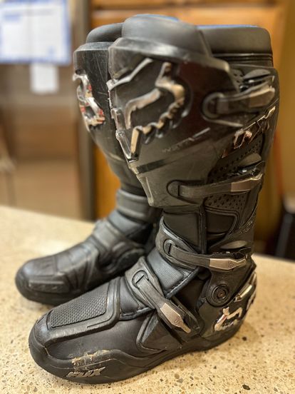 Fox racing instinct boots top
