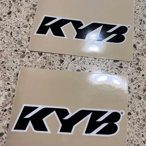 KYB Fork Sticker Set By Decal Works For Mini Bikes Like The YZ65
