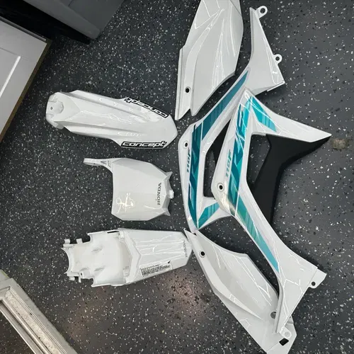 2024 OEM CRF110 Full Plastics Kit From "Teal" Edition 