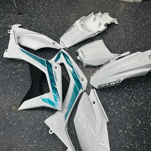 2024 OEM CRF110 Full Plastics Kit From "Teal" Edition 