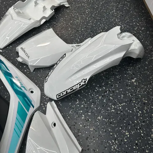 2024 OEM CRF110 Full Plastics Kit From "Teal" Edition 