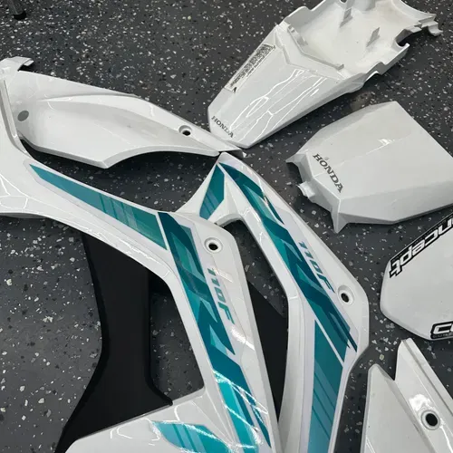 2024 OEM CRF110 Full Plastics Kit From "Teal" Edition 