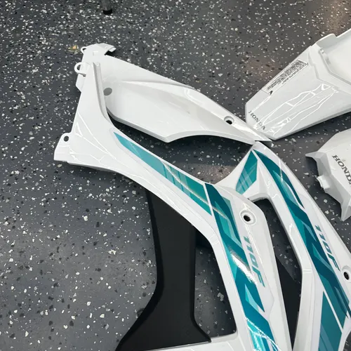 2024 OEM CRF110 Full Plastics Kit From "Teal" Edition 