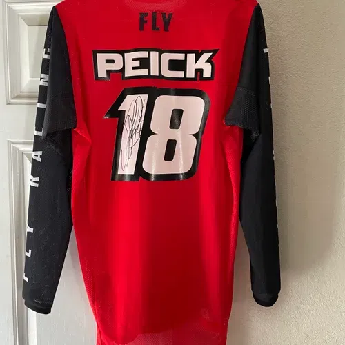 Weston Peick Signed jersey