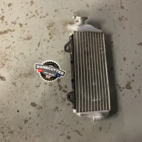 Left Radiator Shroud, Used, OEM GASGAS