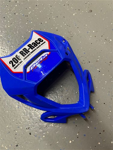 20+ Beta Headlight Mask, blue used