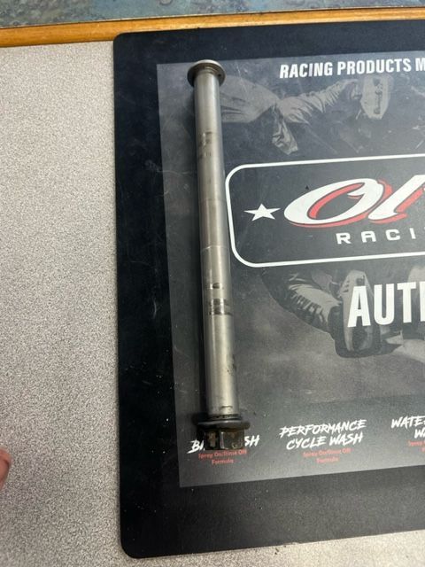 Swingarm Pivot Bolt and Nut