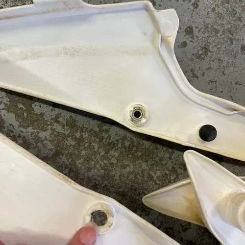 2015 yz250fx Full Plastic with plastic louver and WC Holeshot/ring pair