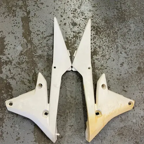2015 yz250fx Full Plastic with plastic louver and WC Holeshot/ring pair