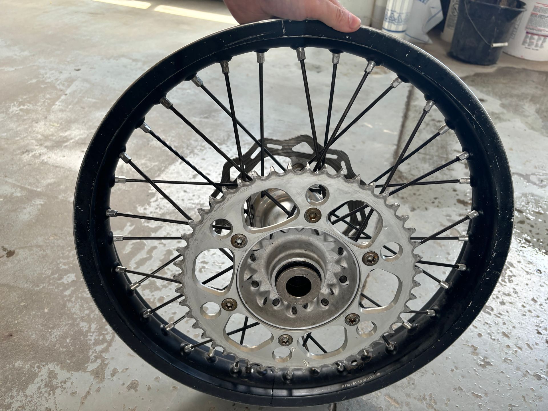 KTM OEM Wheel Set, 18 KTM OEM Wheel Set, 18