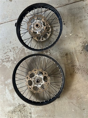 KTM OEM Wheel Set, 18" & 21"