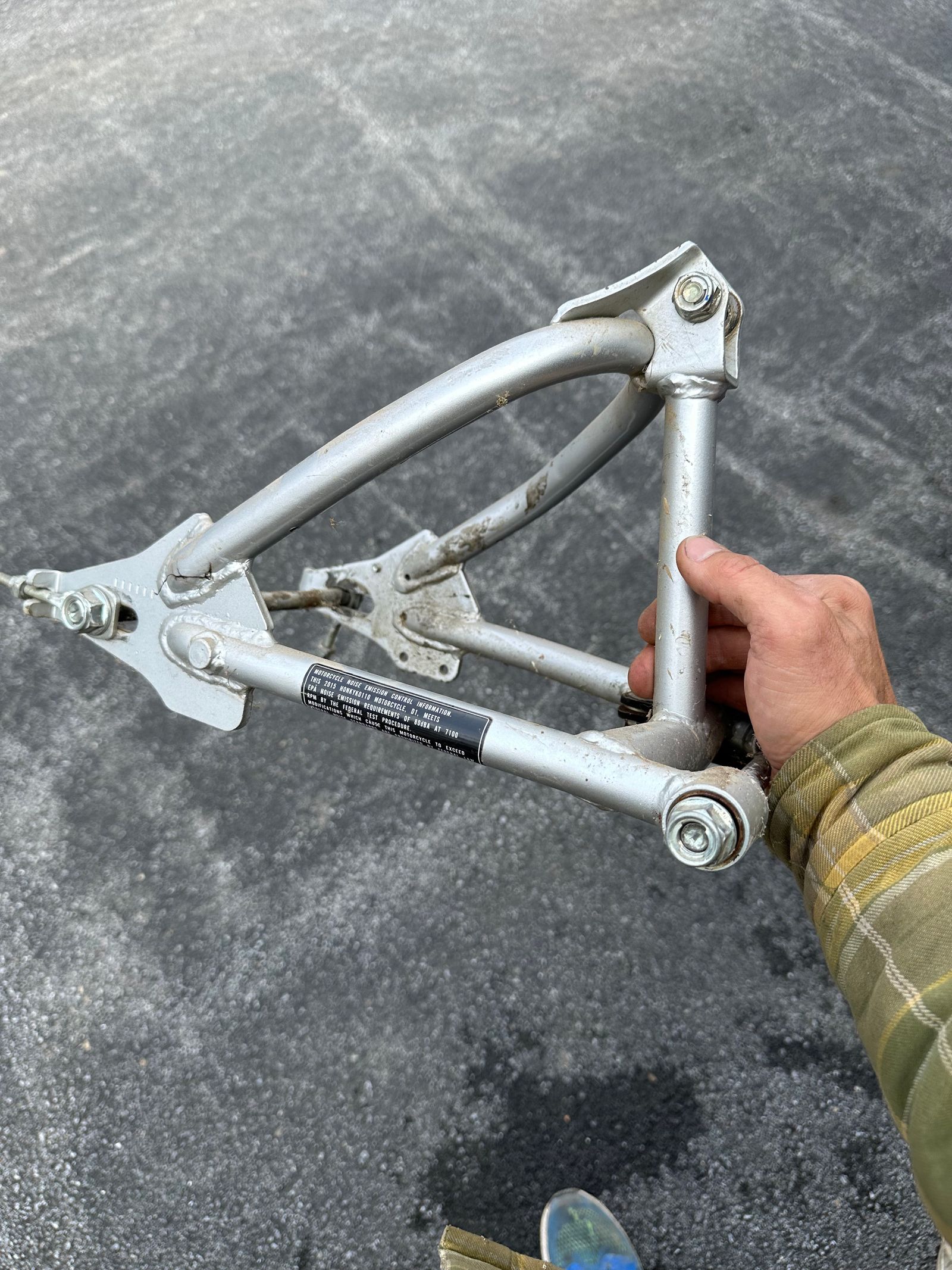 crf70 swing arm
