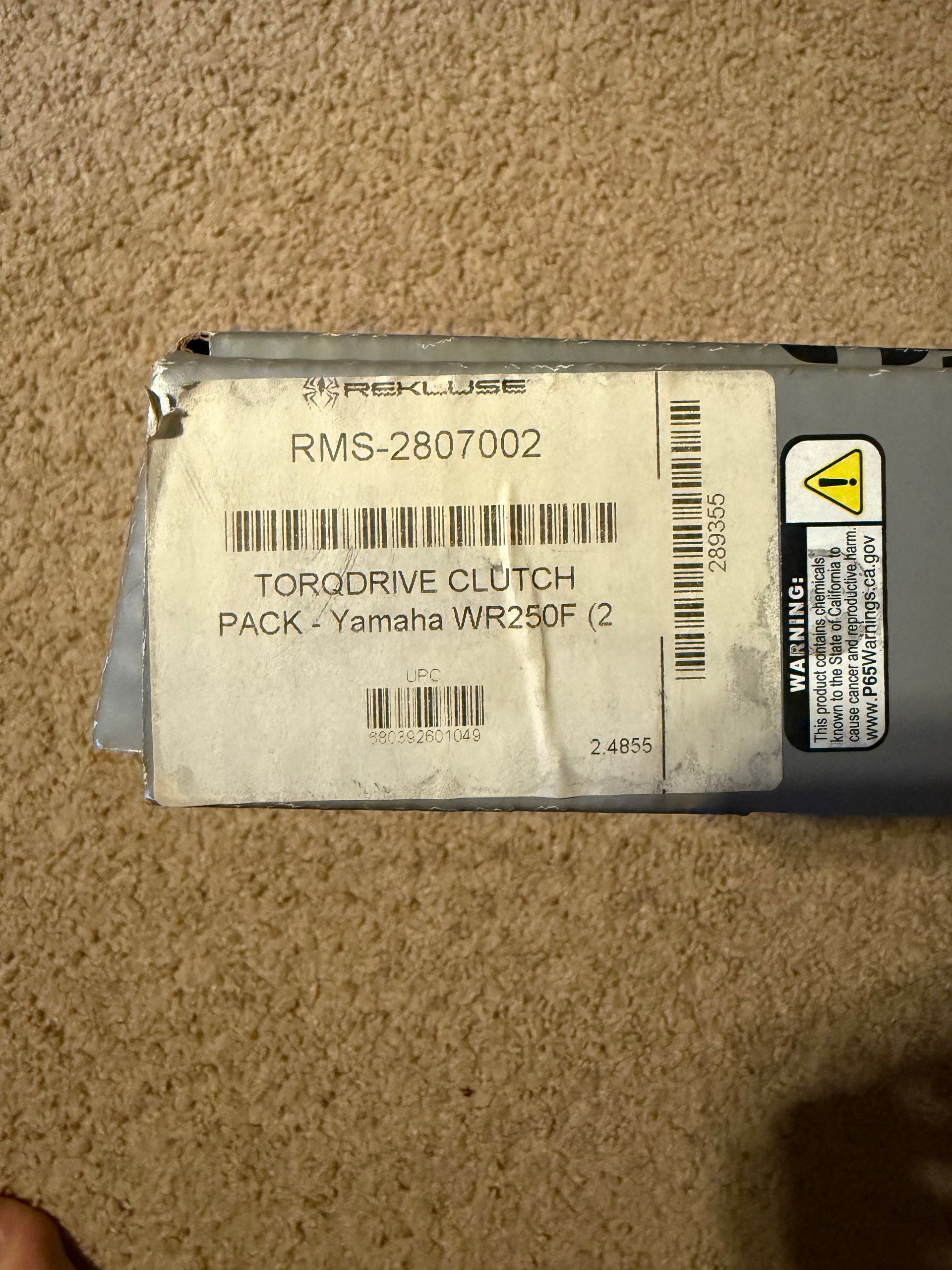 Rekluse Torque Drive Clutch SKU: RMS-2807002