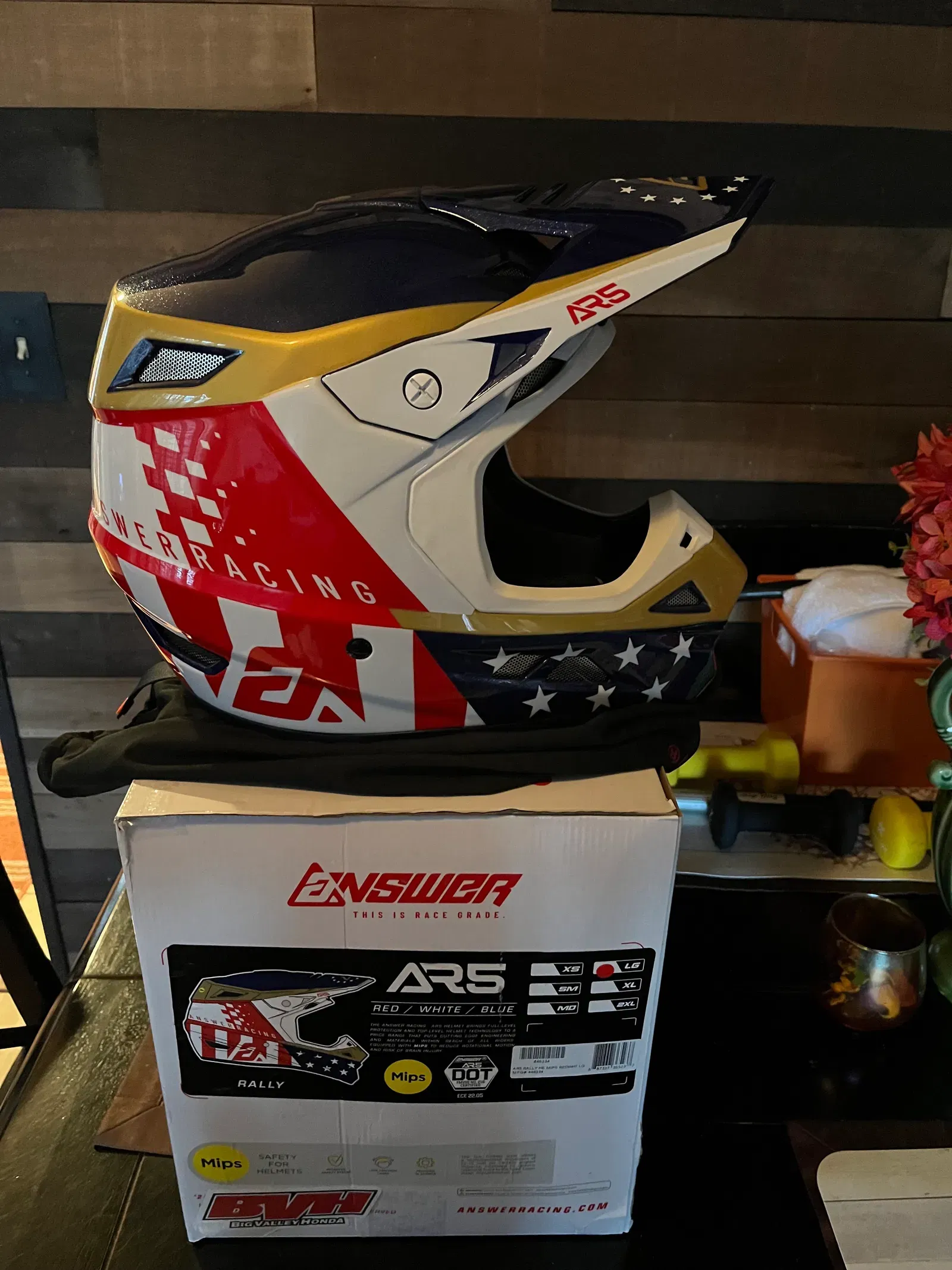 Answer racing ar5 mips hot sale helmet