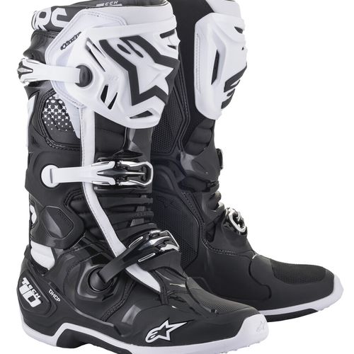 Alpinestars Tech 10 Offroad MX Boots Black/White