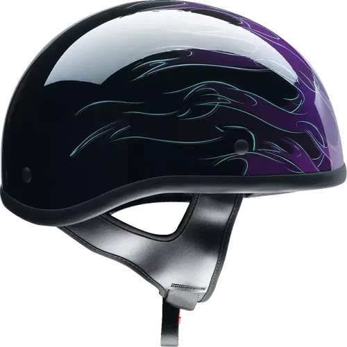Z1R CC Beanie Hellfire Half Helmet Purple