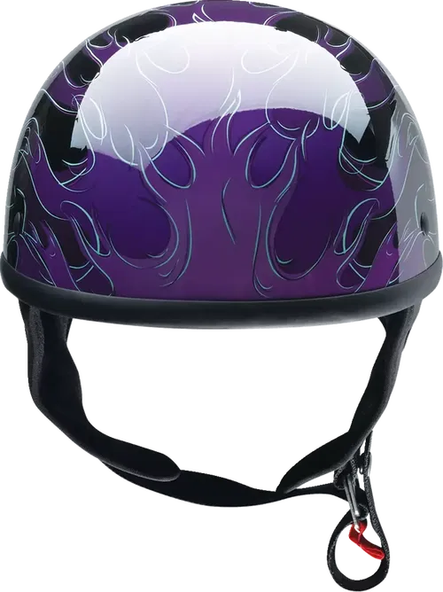 Z1R CC Beanie Hellfire Half Helmet Purple