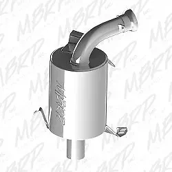 MBRP 127T209 PERFORMANCE EXHAUST TRAIL SERIES