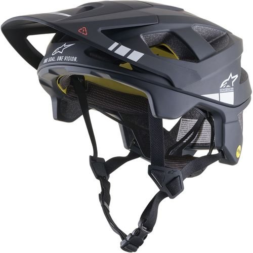 Alpinestars Vector Tech MIPS Bicycle Helmet Black/Light Gray Matte 