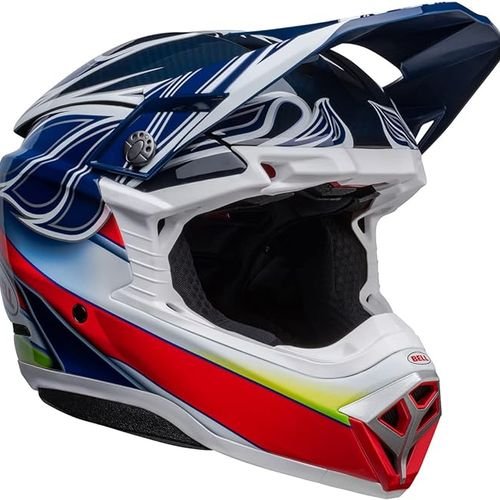 Bell Moto-10 Spherical MIPS Helmet Tomac Replica 23 Gloss Blue/White Medium
