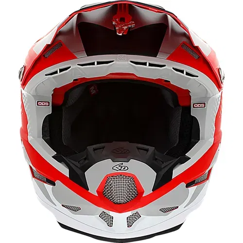 6D ATR-2 Fusion Offroad Motocross Helmet Red