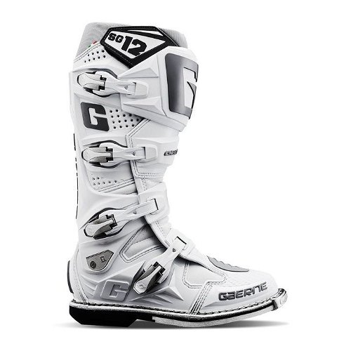 Gaerne SG-12 Offroad Motocross Boots White 2174-074