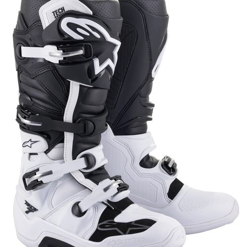Alpinestars Tech 7 Motocross Offroad Boots White/Black