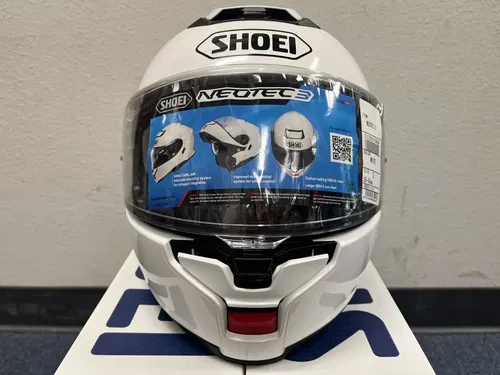 Shoei Neotec 3 Modular Flip-Up Motorcycle Street Helmet White Small
