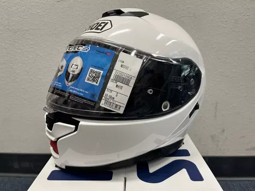 Shoei Neotec 3 Modular Flip-Up Motorcycle Street Helmet White Small