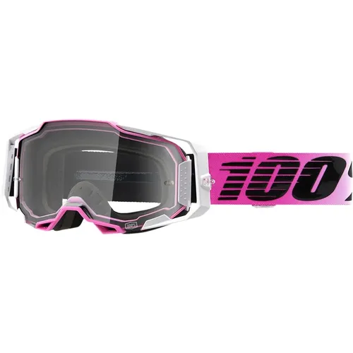 100% Armega Harmony Offroad Moto Goggle with CLEAR LENS 50004-00008
